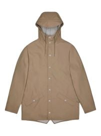 Rains Drawstring Hooded Coat | Neutrals | FARFETCH at Farfetch